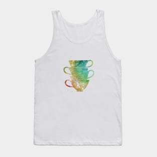 Teacups Stacked Tank Top